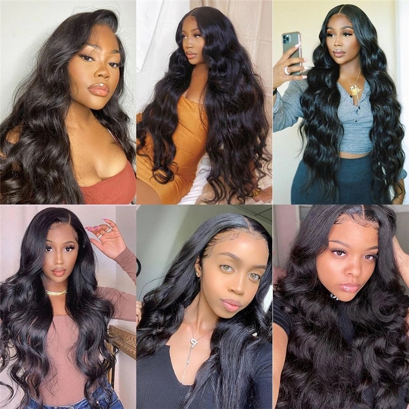 Skin Melt 13x6 HD Front Lace Wig Body Wave Perfect Hairline Bleached Knots