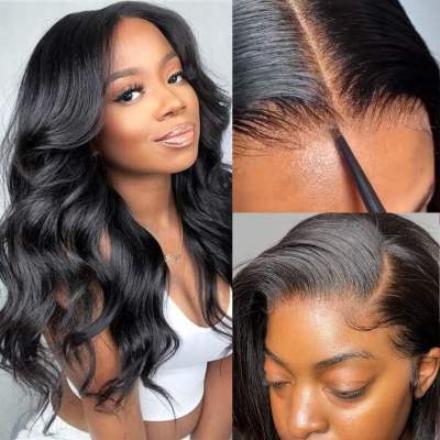 5x5 HD Closure Wig 150% Density Human Hair Wigs Body Wave Lace Closure Wig
