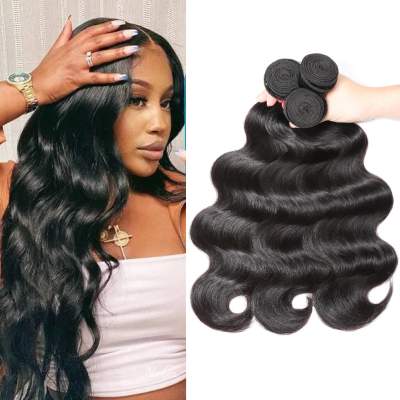 Best Virgin Brazilian Body Wave Hair 3 Bundles Human Hair Weaves