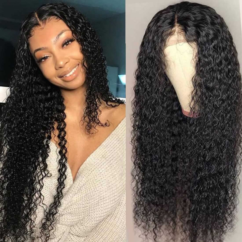HD Lace 5x5 Closure Wig Curly Skin Melt Undetectable Human Hair Wigs