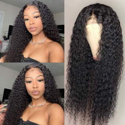 HD Lace 5x5 Closure Wig Curly Skin Melt Undetectable Human Hair Wigs