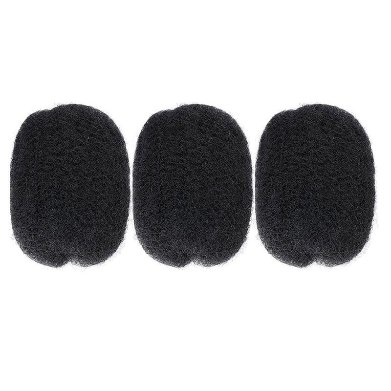 Afro Kinky Curl Bulk 100% Human Hair Natural Black